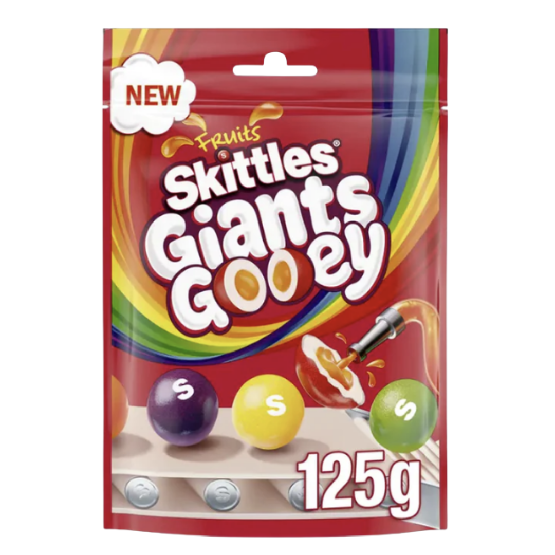 Skittles Giants Gooey (15x125g)
