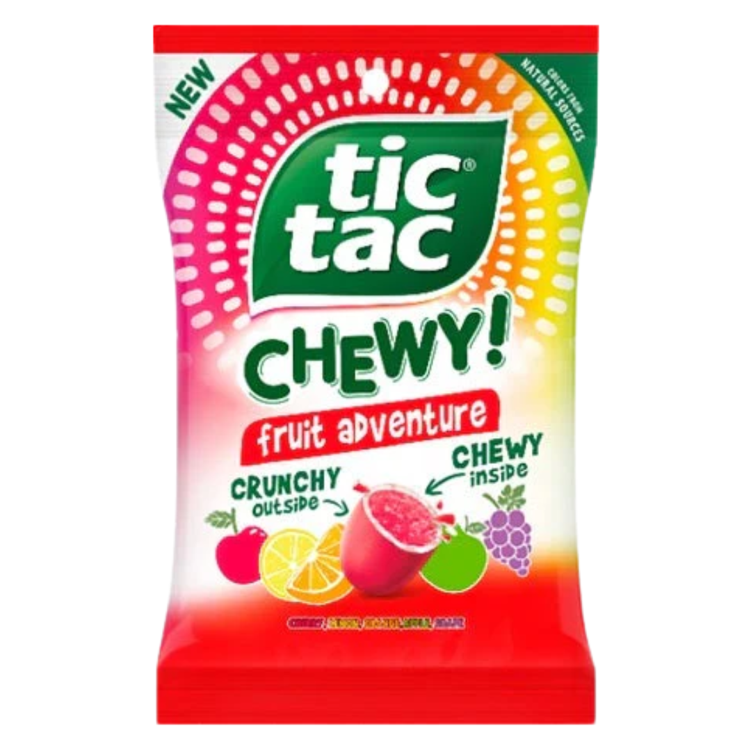 Tic Tac Chewy Small Sweet Adventure (12x80g)