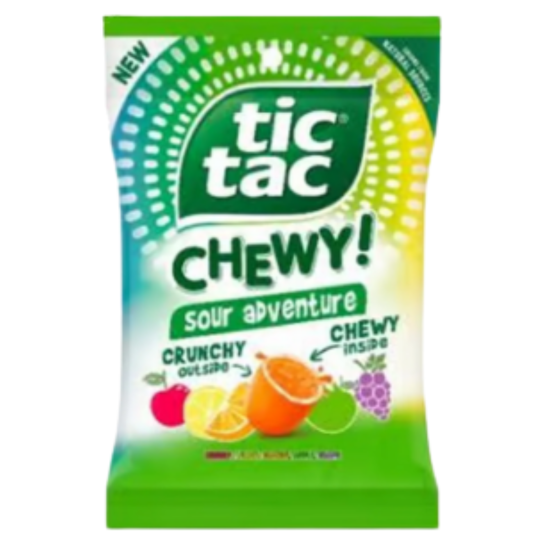 Tic Tac Chewy Small Sour Adventure (12x80g)