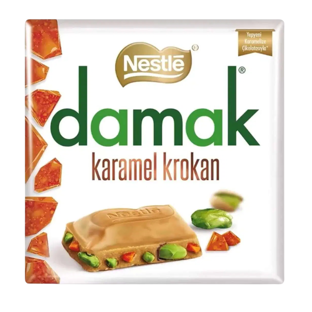 Nestle Damak Karamel Krokan (6x60g)