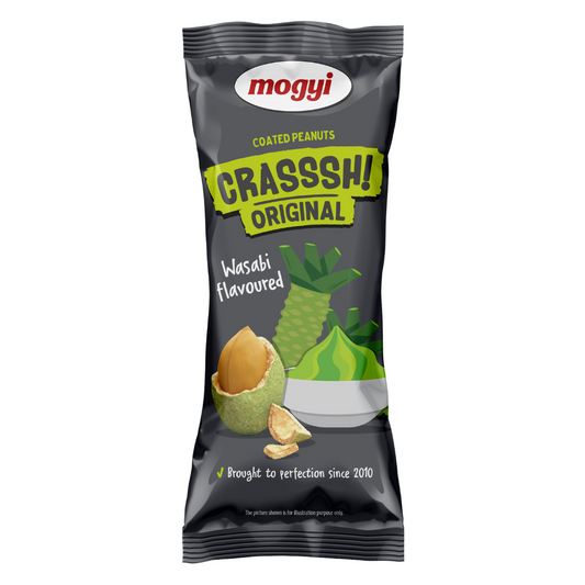 Mogyi Marinierte Erdnüsse Wasabi (30x60g)
