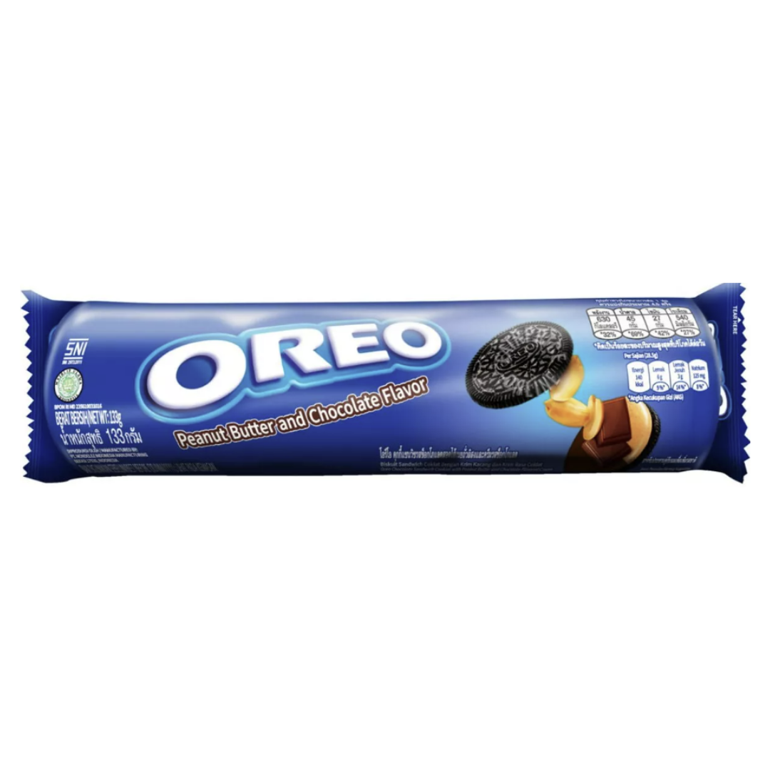 Oreo Biscuit Sandwich Peanut Butter & Chocolate (24x119,6g)