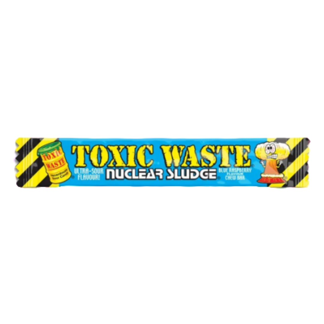 Toxic Waste Blue Raspberry Chew Bar (8x50x20g)