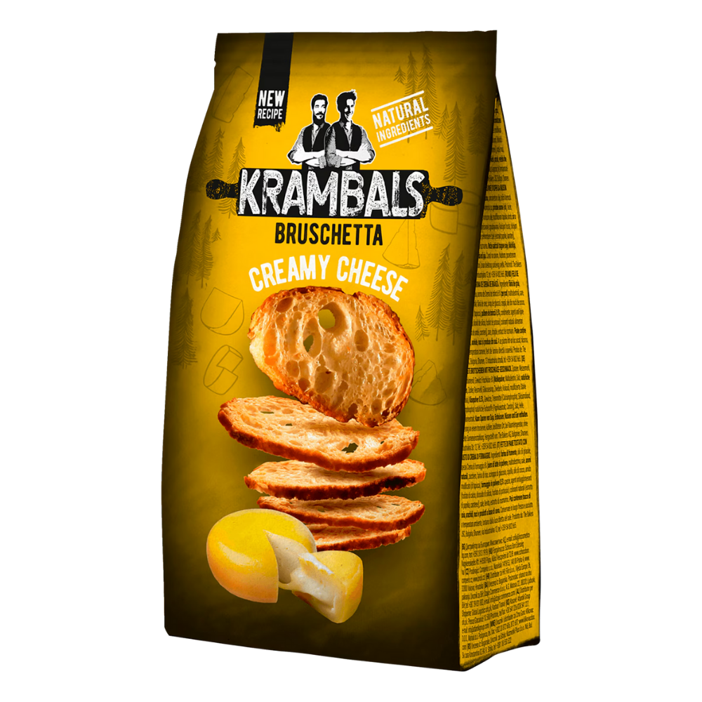 Krambals Brotchips Creamy Cheese (12x70g)