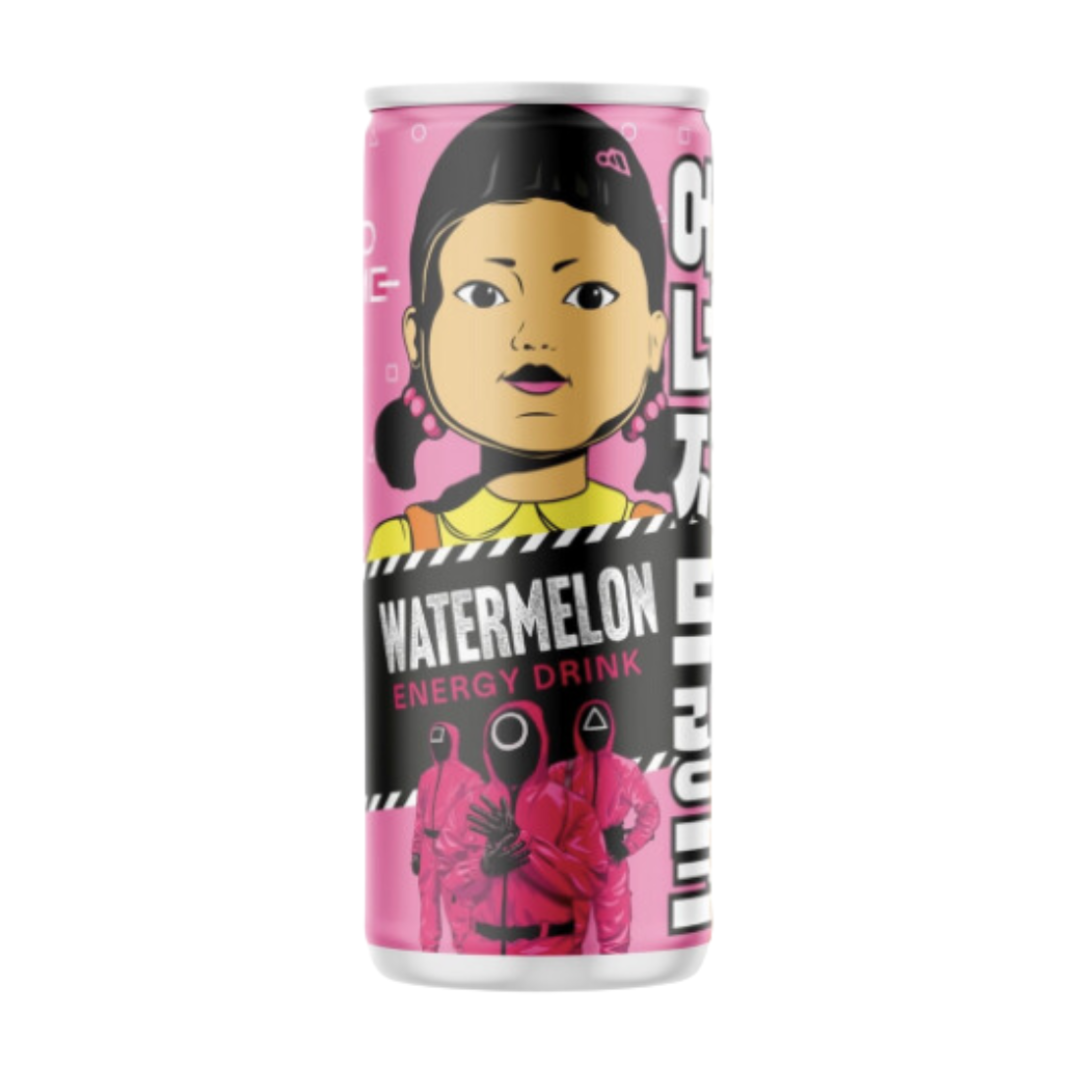 Squid Game Energy Drink Watermelon (24x250ml)