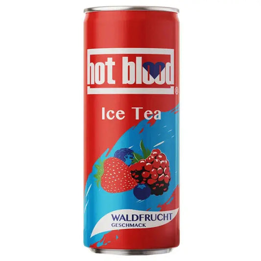 Hot Blood Ice Tea Waldfrucht (24x330ml)