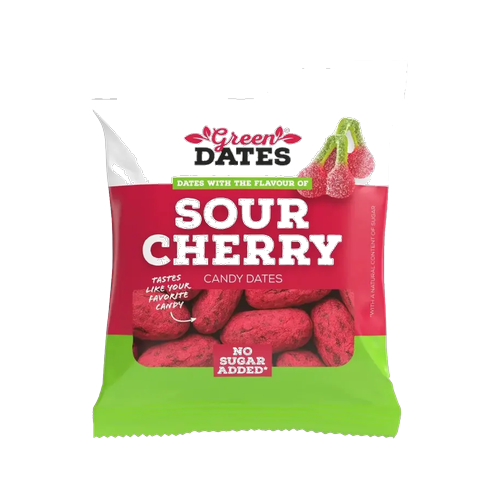 Green Dates Datteln Sour Cherry (16x90g)