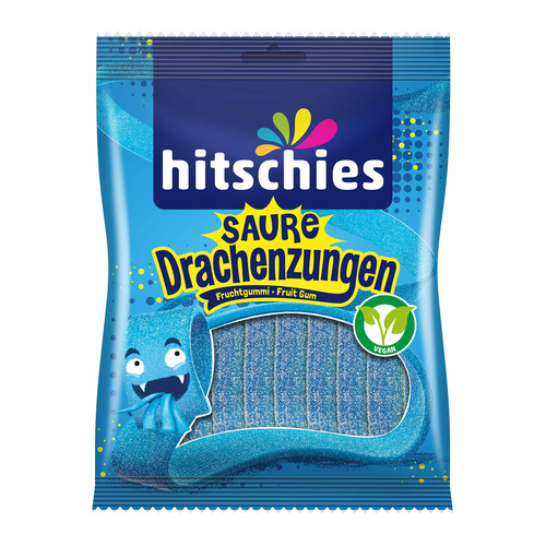 Hitschies Saure Drachenzungen Blau (20x125g)