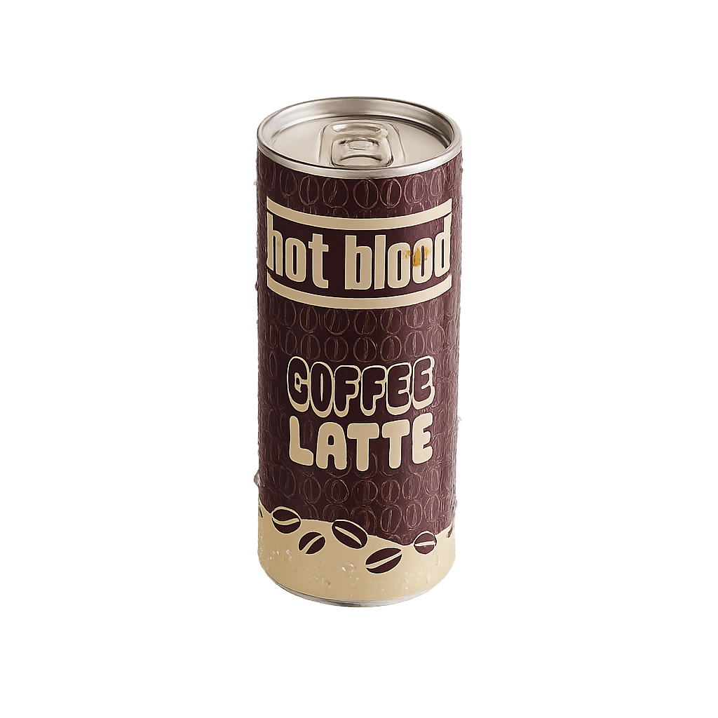 Hot Blood Coffee Latte (24x250ml)