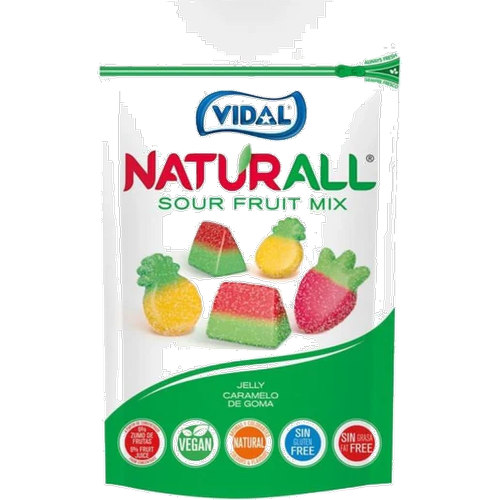 Vidal Naturall Sour Fruit Mix (10x180g)