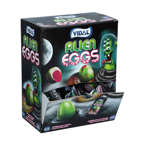 Vidal Alien Eggs Assorted Flavours (6x1000g)